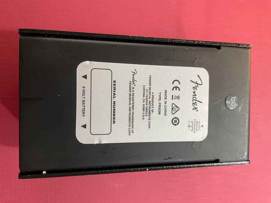 Fender THE BENDS ギターエフェクター