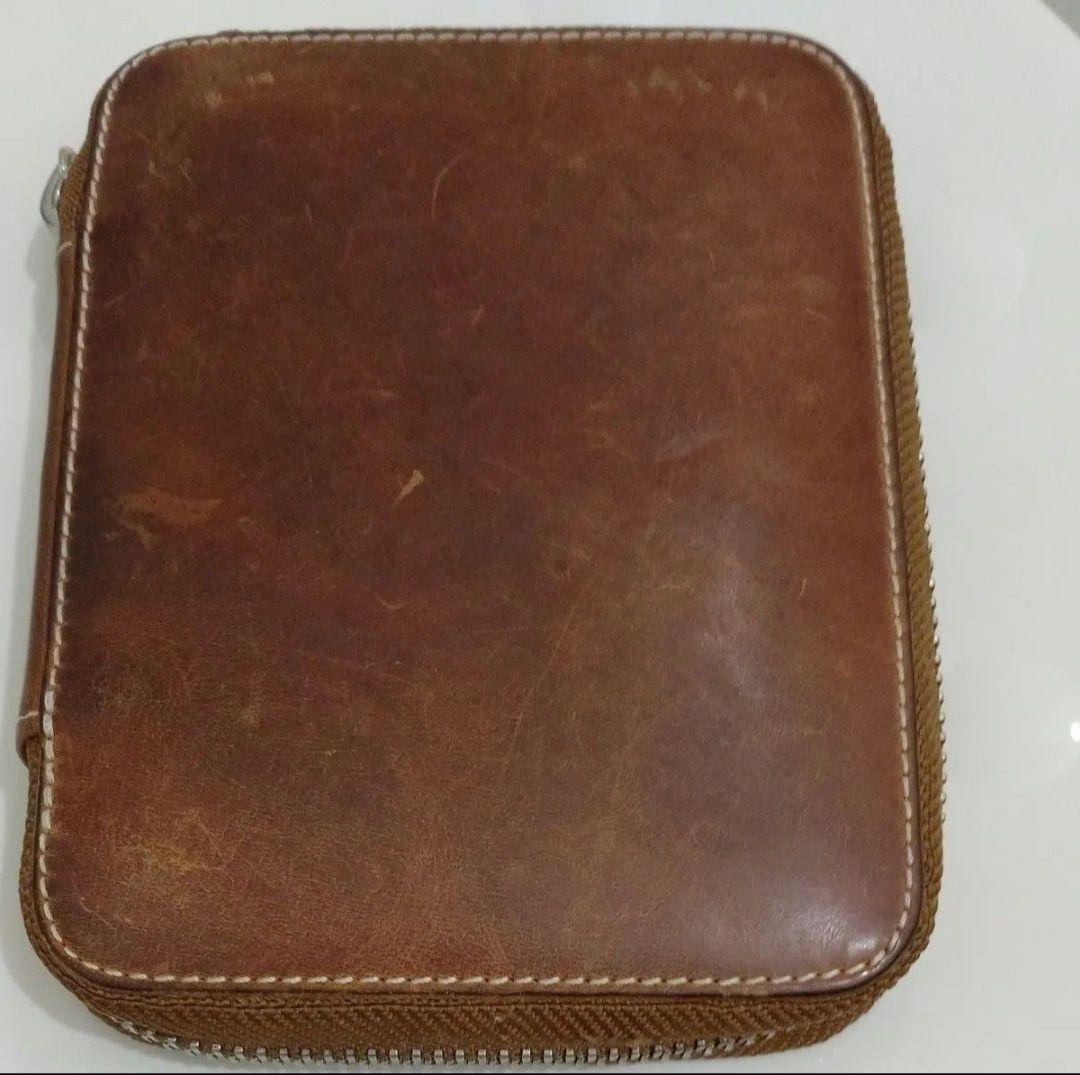 ほつれあり　ガレンレザー　10本差し　GALEN LEATHER