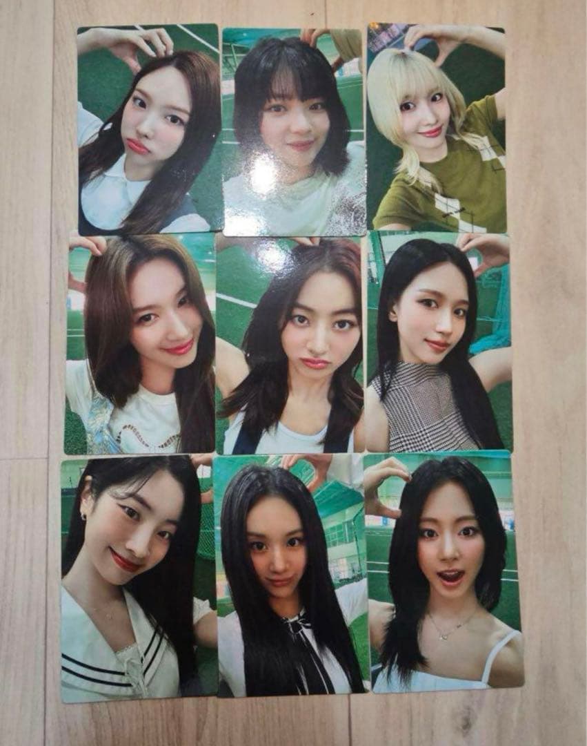 TWICE ファンミーティング 昼夜 入場特典トレカセット