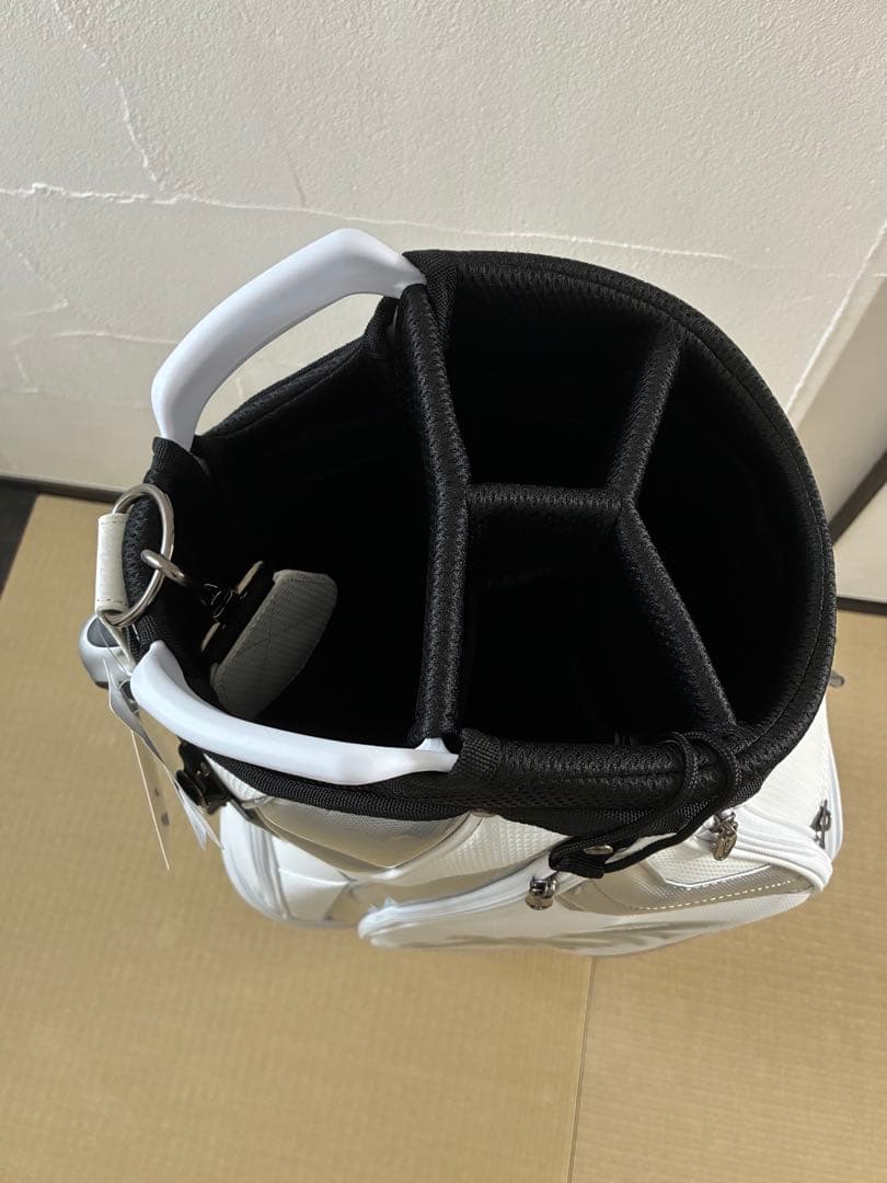 Srixon ホワイト キャディバッグ