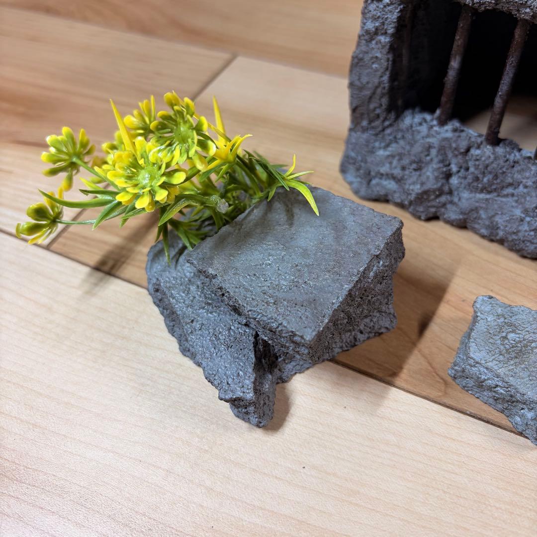 [3] 月光堂 監獄 シェルター ロック オマケ付 (爬虫類/レオパ)