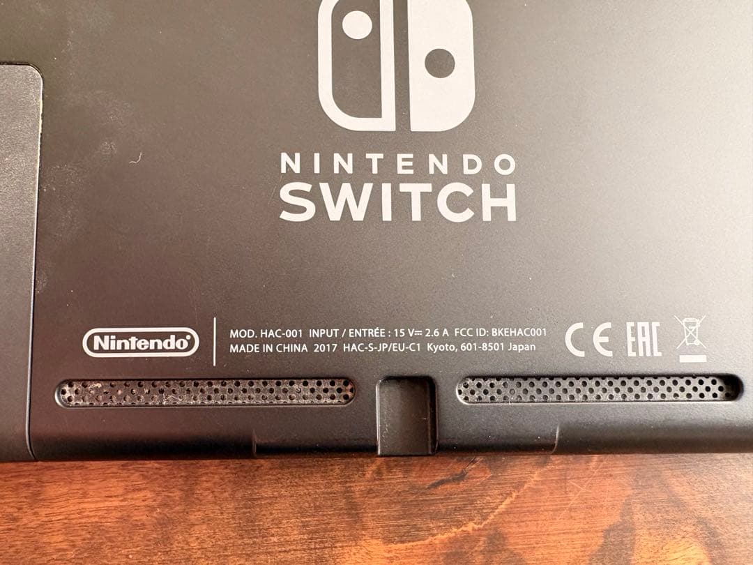 Nintendo Switch 本体 グレー 動作品