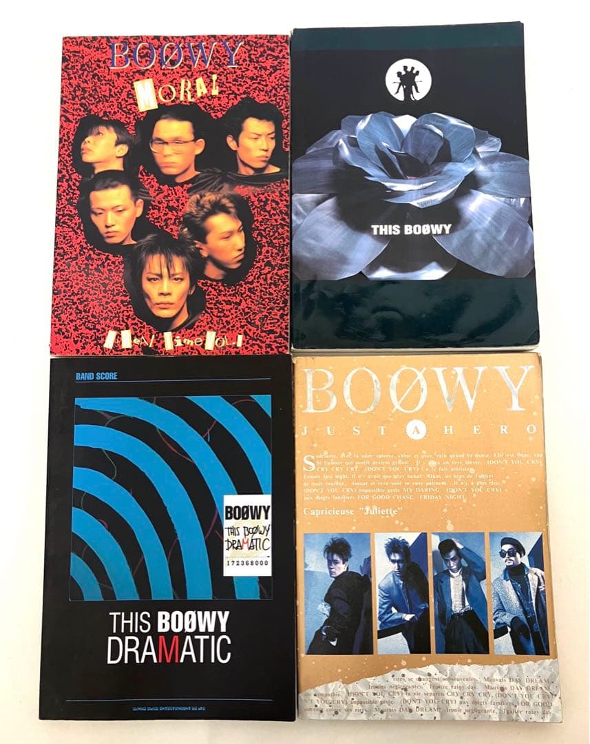 送料無料 BOOWY ボーイ 氷室京介 布袋寅泰 バンドスコア 11冊セット