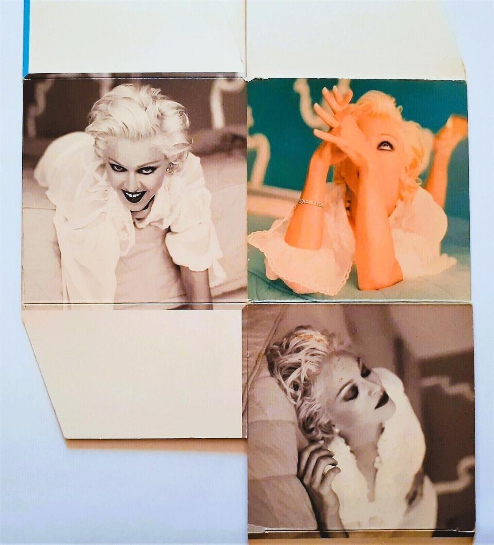 MADONNA　BEDTIME STORIES　宣伝用 ディスプレイ キューブ