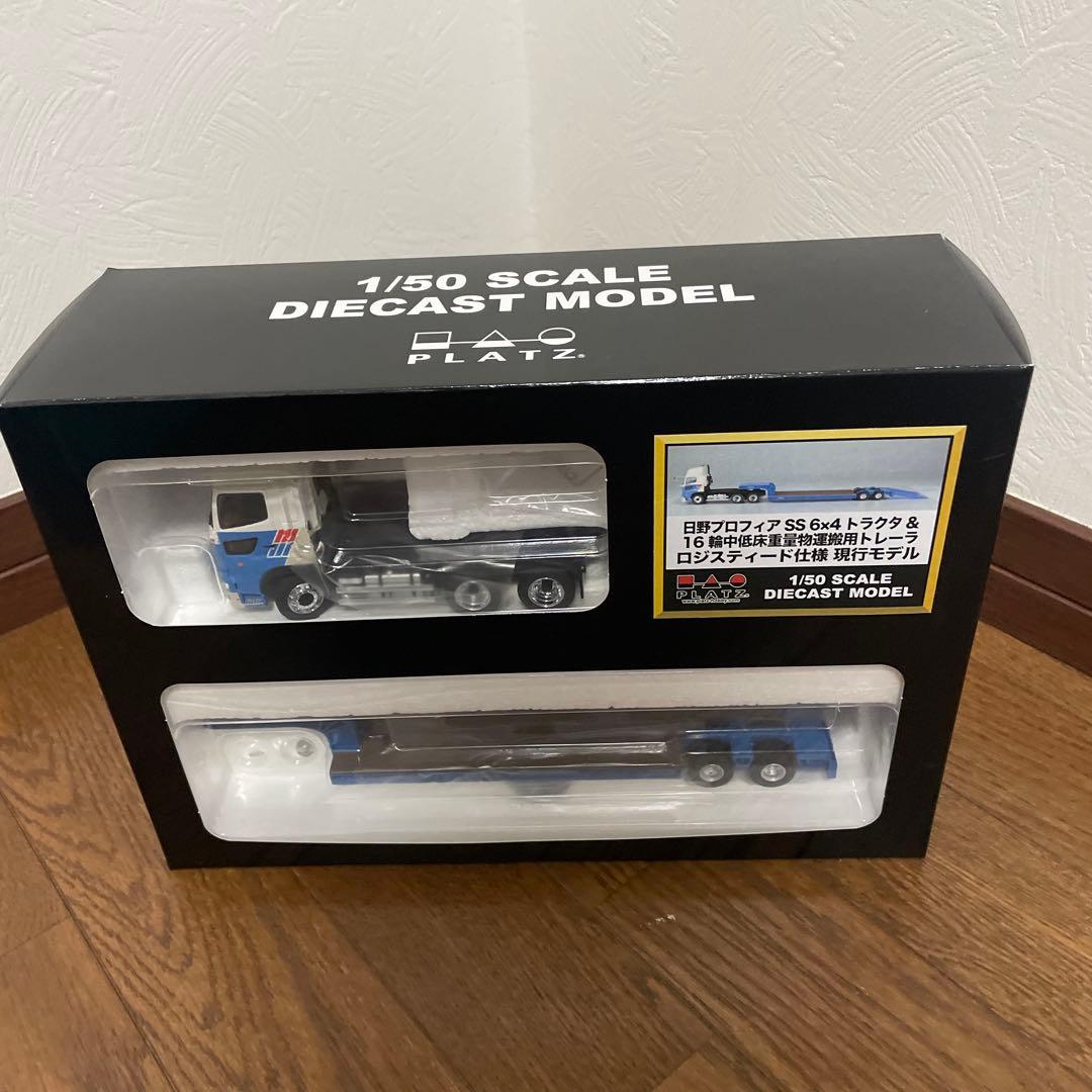 1/50 ケンクラフトプラッツ日野プロフィア ヘッド16輪 コベルコTK750G