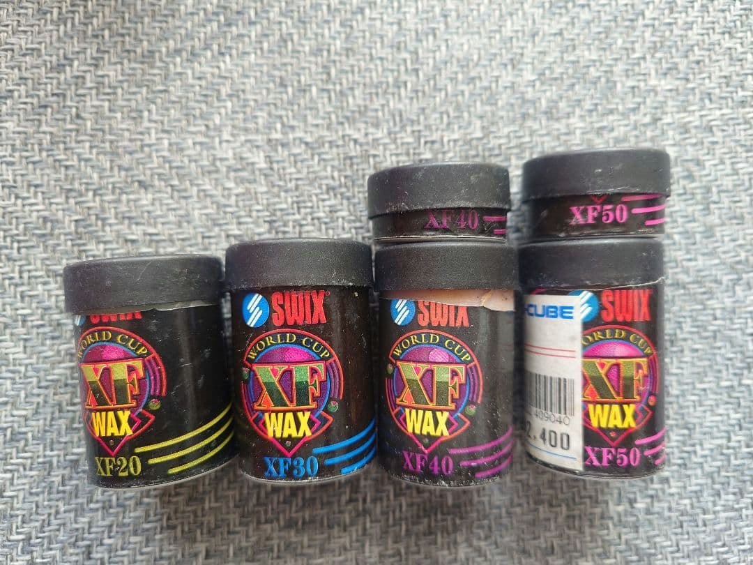 未使用＆中古品　まとめ売り　クロスカントリースキー　フッ素　グリップ ワックス