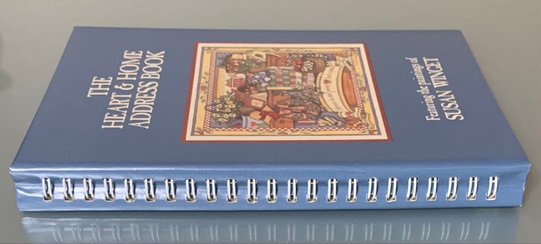 ラング社 SUSAN WINGET アドレスブック レトロ ヴィンテージ