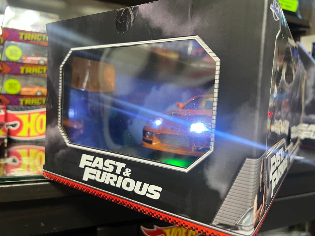 ミニカー FAST&FURIOUS JADATOYS 1/18 LED SUPRA
