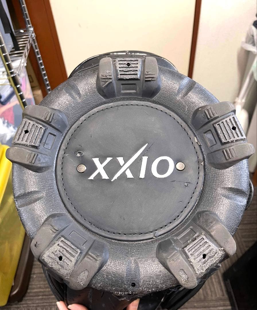 ゼクシオオーストリッチキャディバッグ　ゴルフバック　オーストリッチ　XXIO