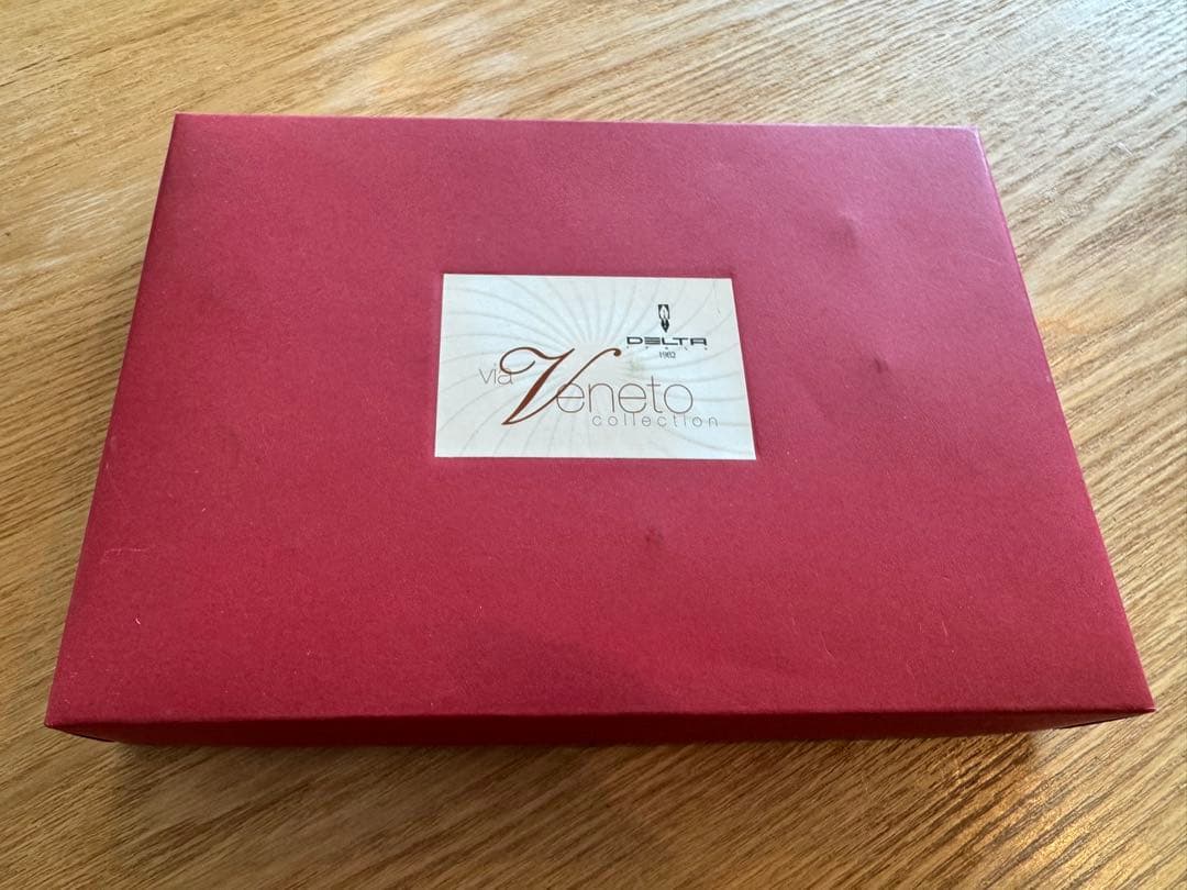 DELTA Via Veneto 14K585 未使用 付属品完備 イタリア製