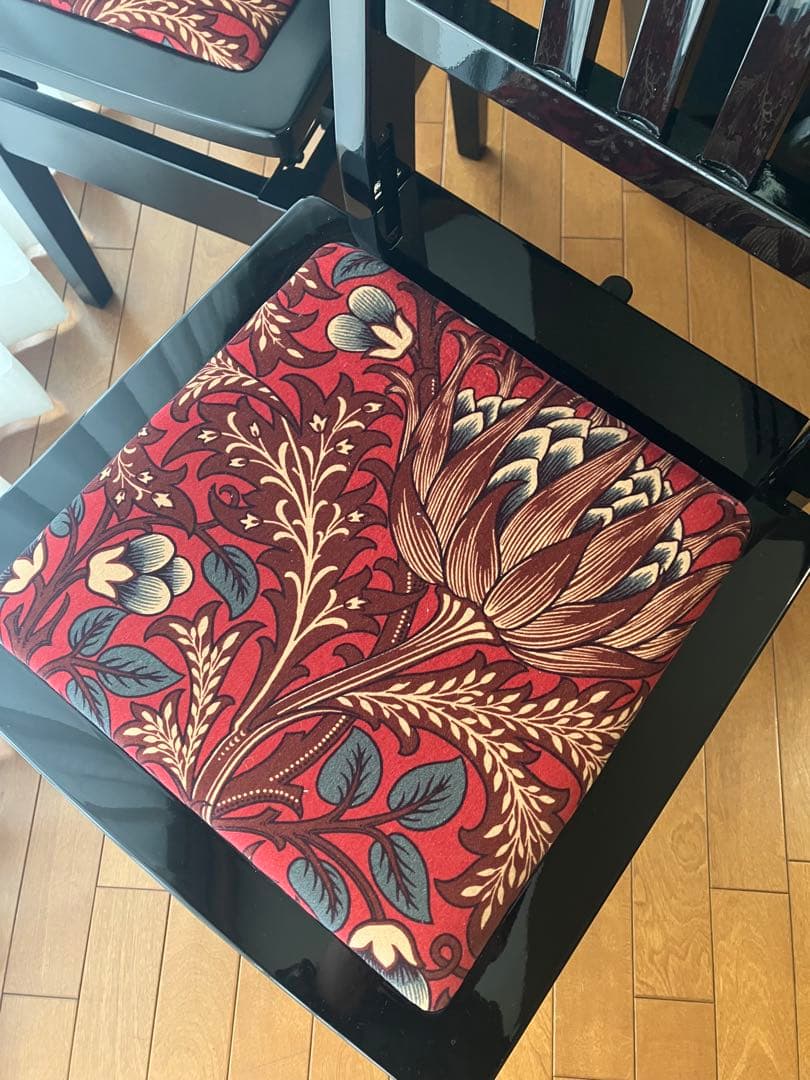 ピアノ椅子No.5(座面生地特注) トムソン椅子