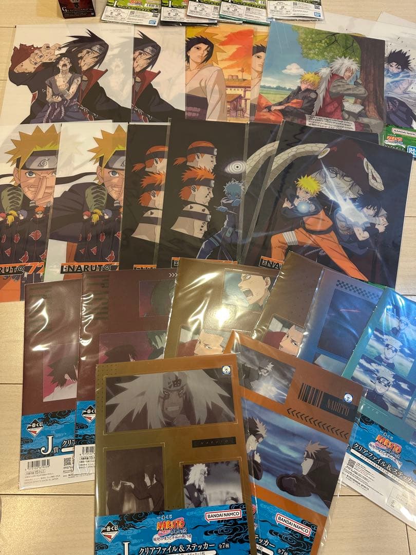 ナルト　一番くじ　自来也&ナルト　フィギュアセット　下位賞付き　即発送