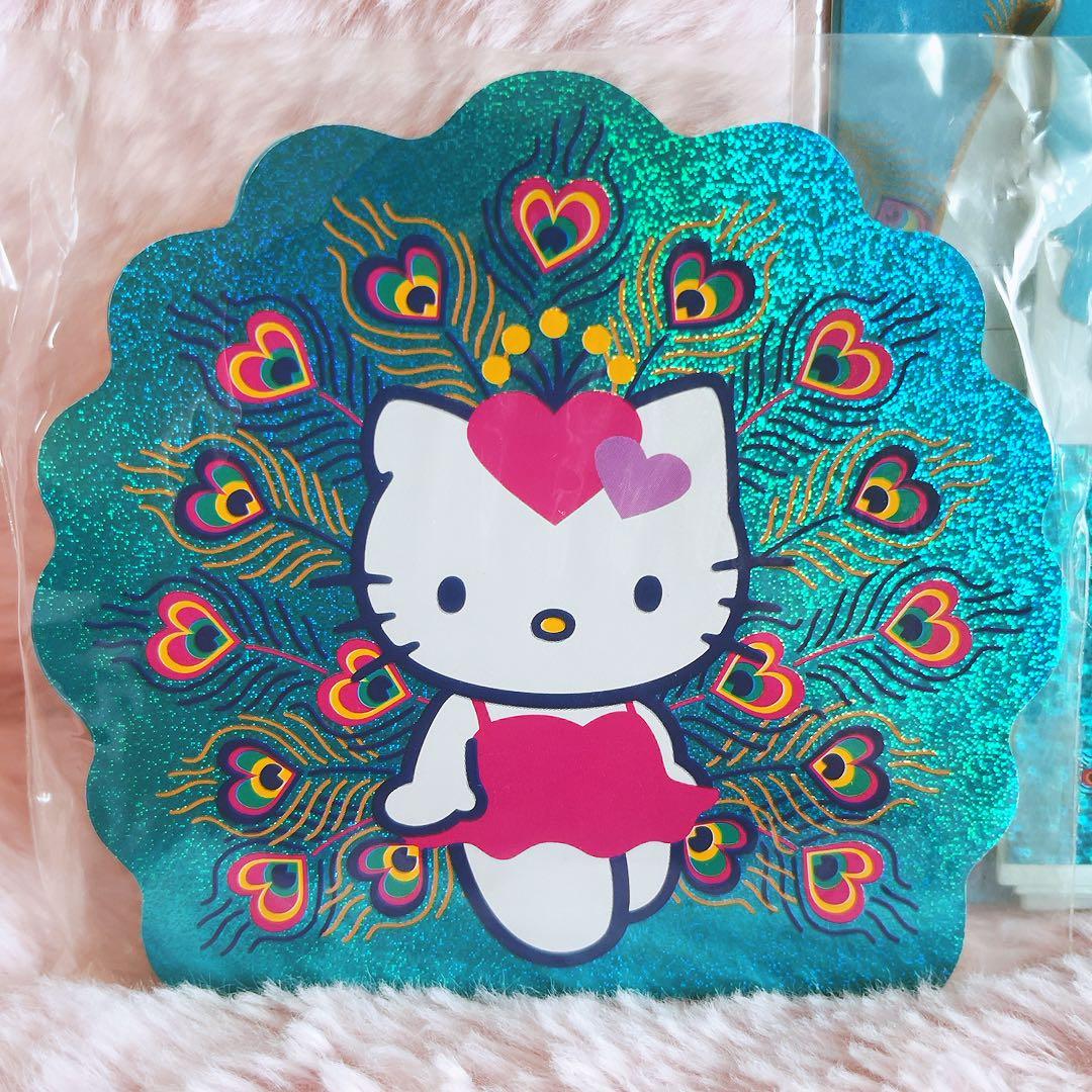 希少レア　ハローキティ　USA 2001 ハートリーフ　レターセット　メモ