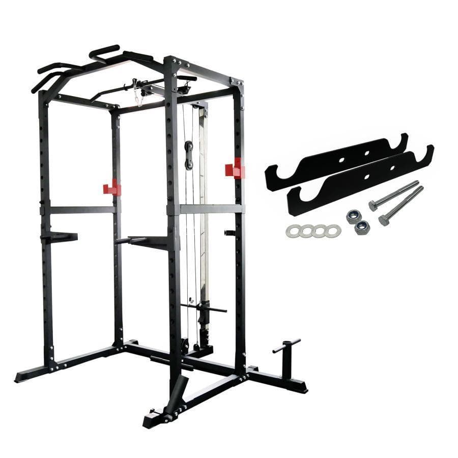 B2190ダンベル積載金具付属 マルチパワーラック12段階 調節可能自宅 家庭用