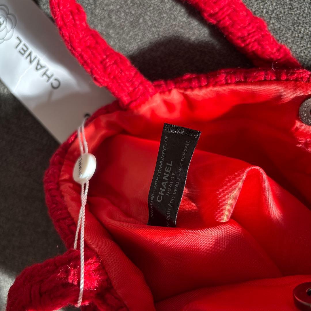 T*た様 新品未使用♡CHANEL ノベルティトートバッグ ビッグココマーク レ