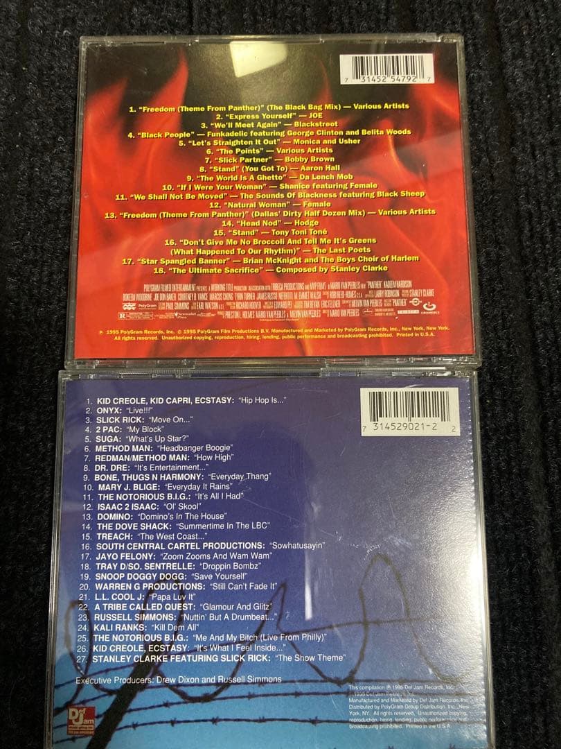 Hip Hop : R & B 1990年代 輸入盤 サントラ CD 7枚セット