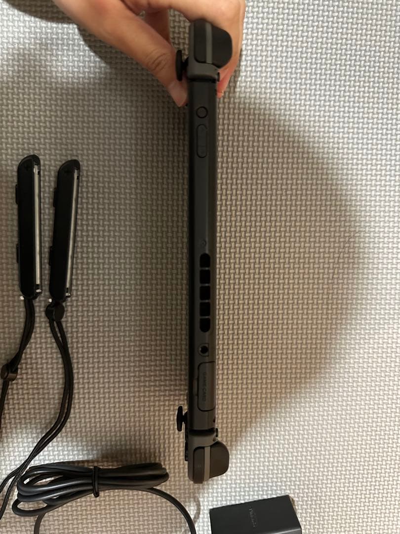 ニンテンドースイッチ グレー 灰色 NINTENDO SWITCH 付属品全新