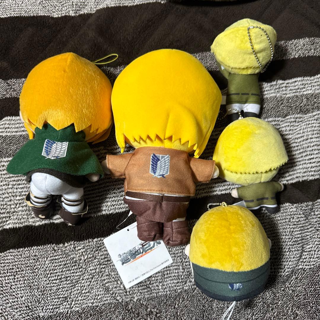 進撃の巨人 アルミン ぬいぐるみ set