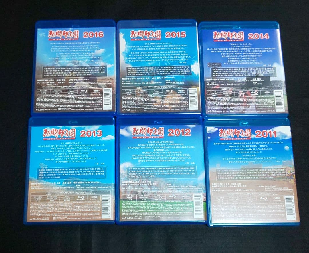 熱闘甲子園 Blu-ray 〈2枚組〉6本セット 夏の甲子園 高校野球