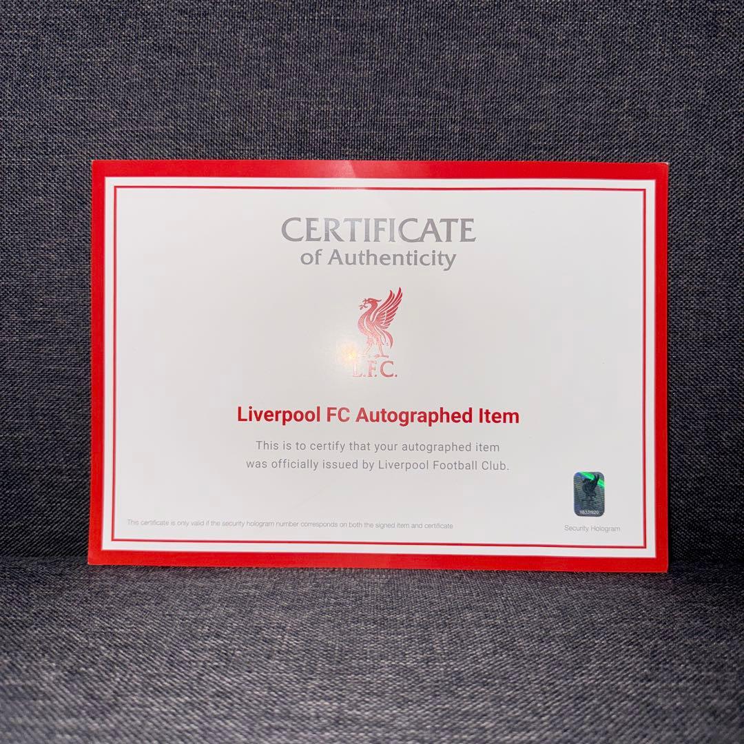 ルイス・ディアス選手 直筆サイン入り キャップ リヴァプール