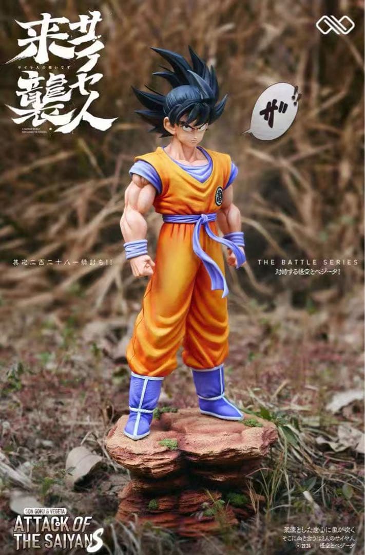 ドラゴンボール 孫悟空 ガレキ ガレージキット スタチューX③⑦①