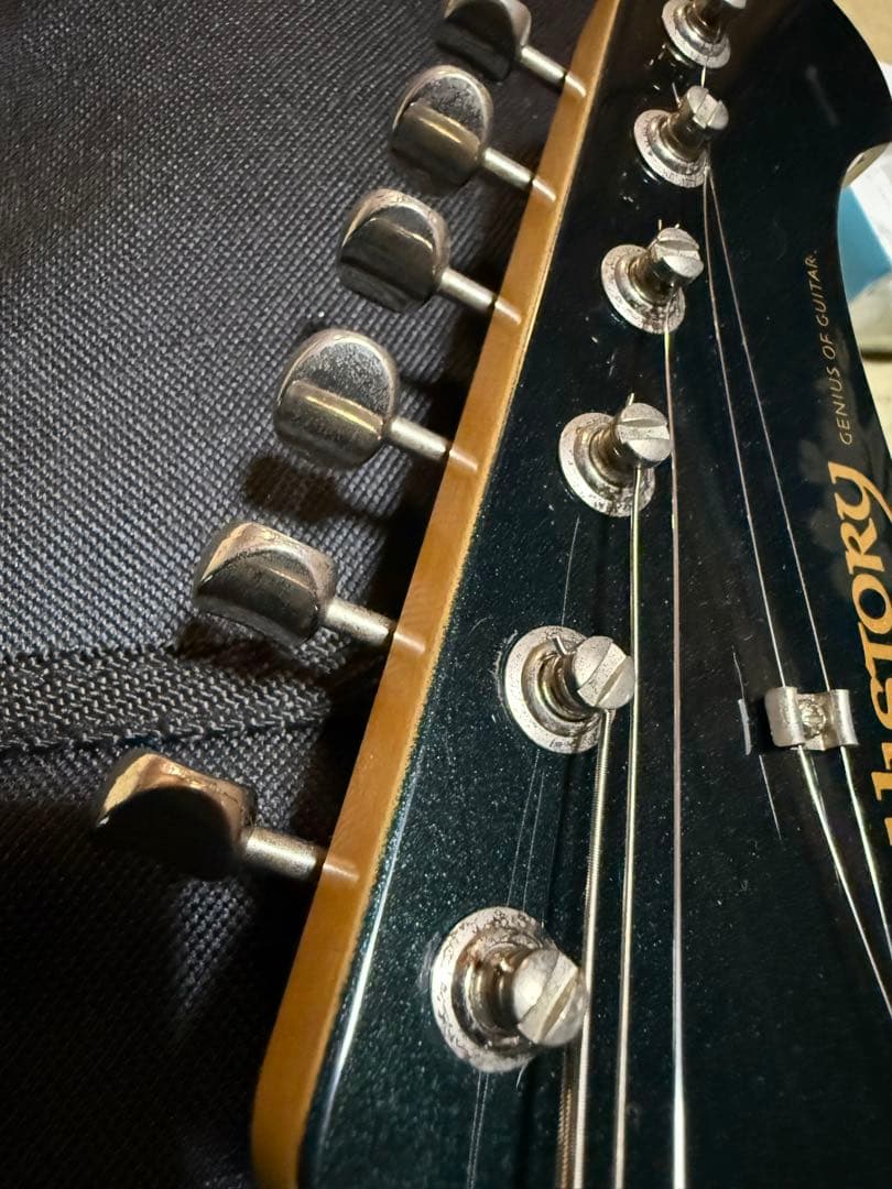 History エレキギター ダークグリーン