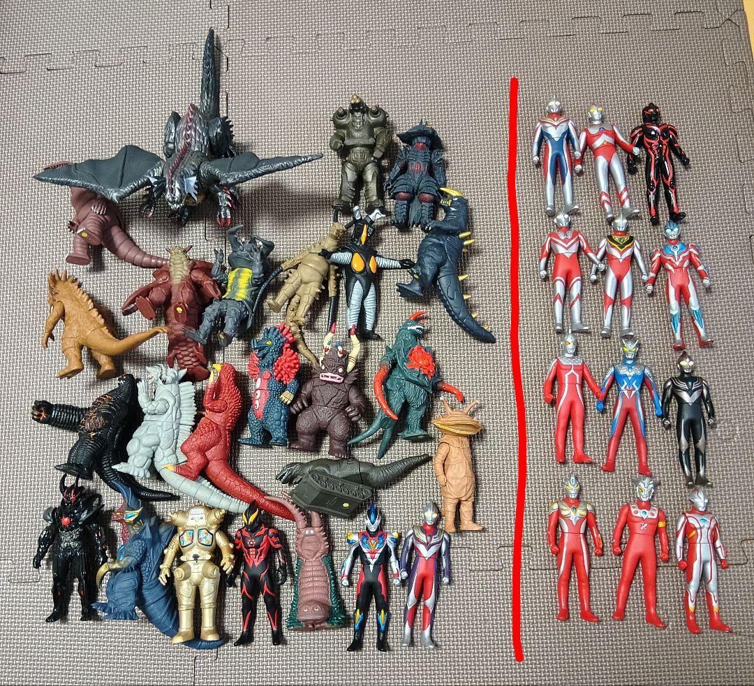 ウルトラヒーロー、ウルトラ怪獣ソフビセット