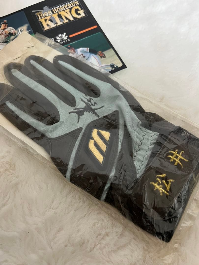 松井秀喜 サイン付きバッティンググローブ