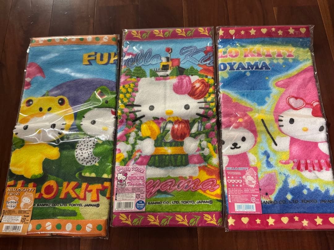 【新品未使用】ご当地キティ　富山・石川・福井セット　まとめ売り（バラ売り不可）