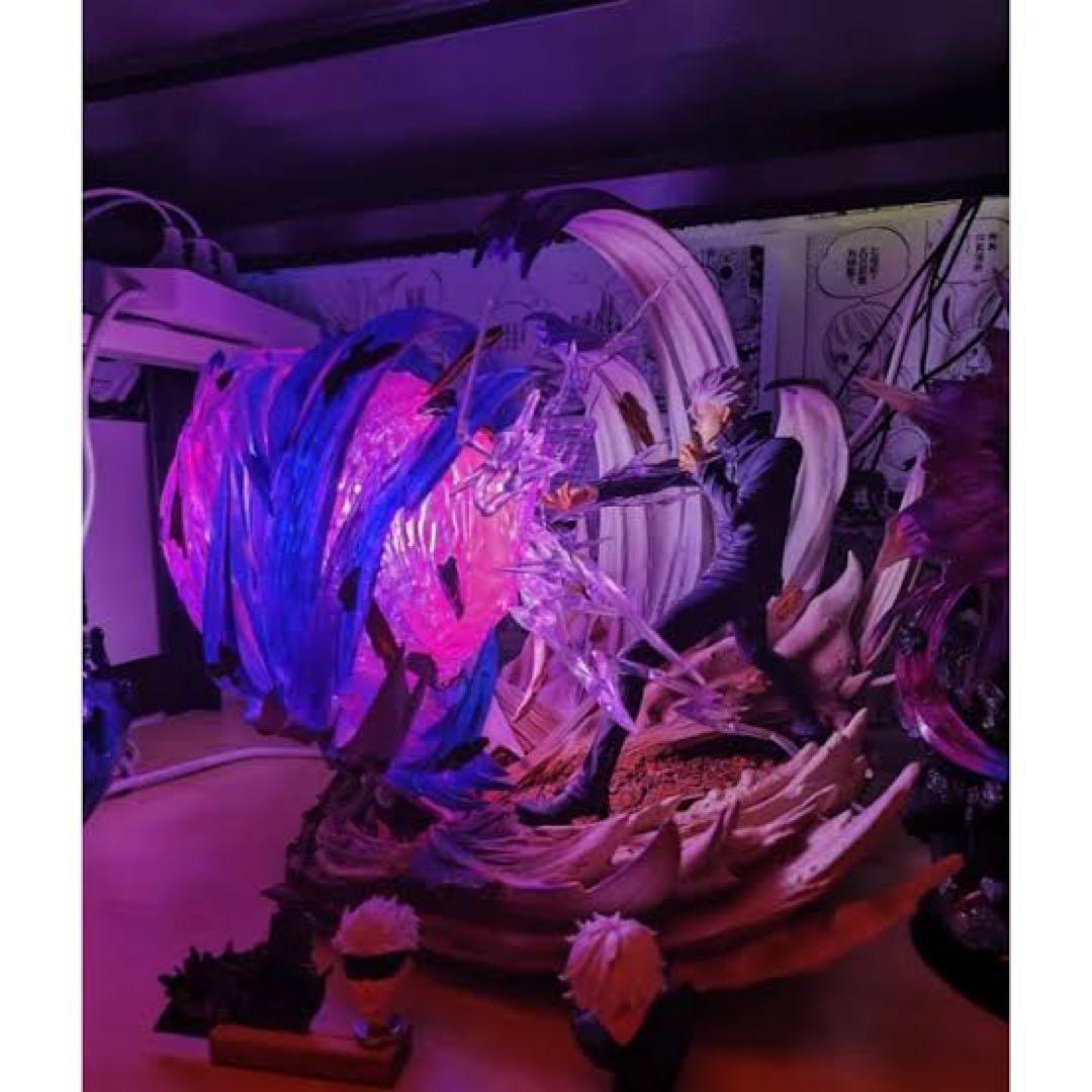 ☆稀少 HH 五条悟 茈 フィギュア ガレージキット 呪術廻戦 夏油傑 宿儺