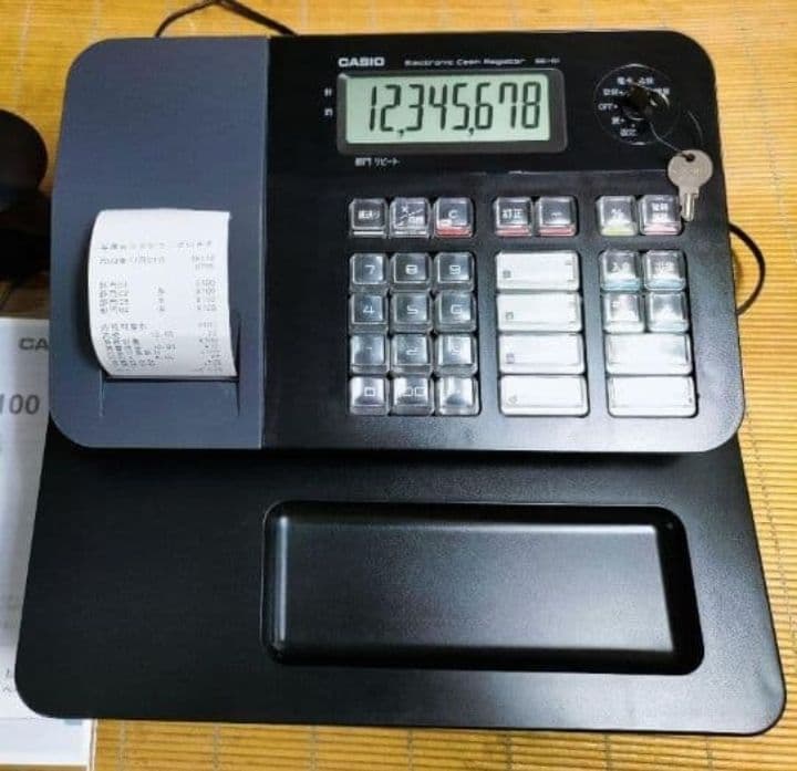 カシオレジスター　SE-G2　コンパクト　人気機種　 感熱紙　250240