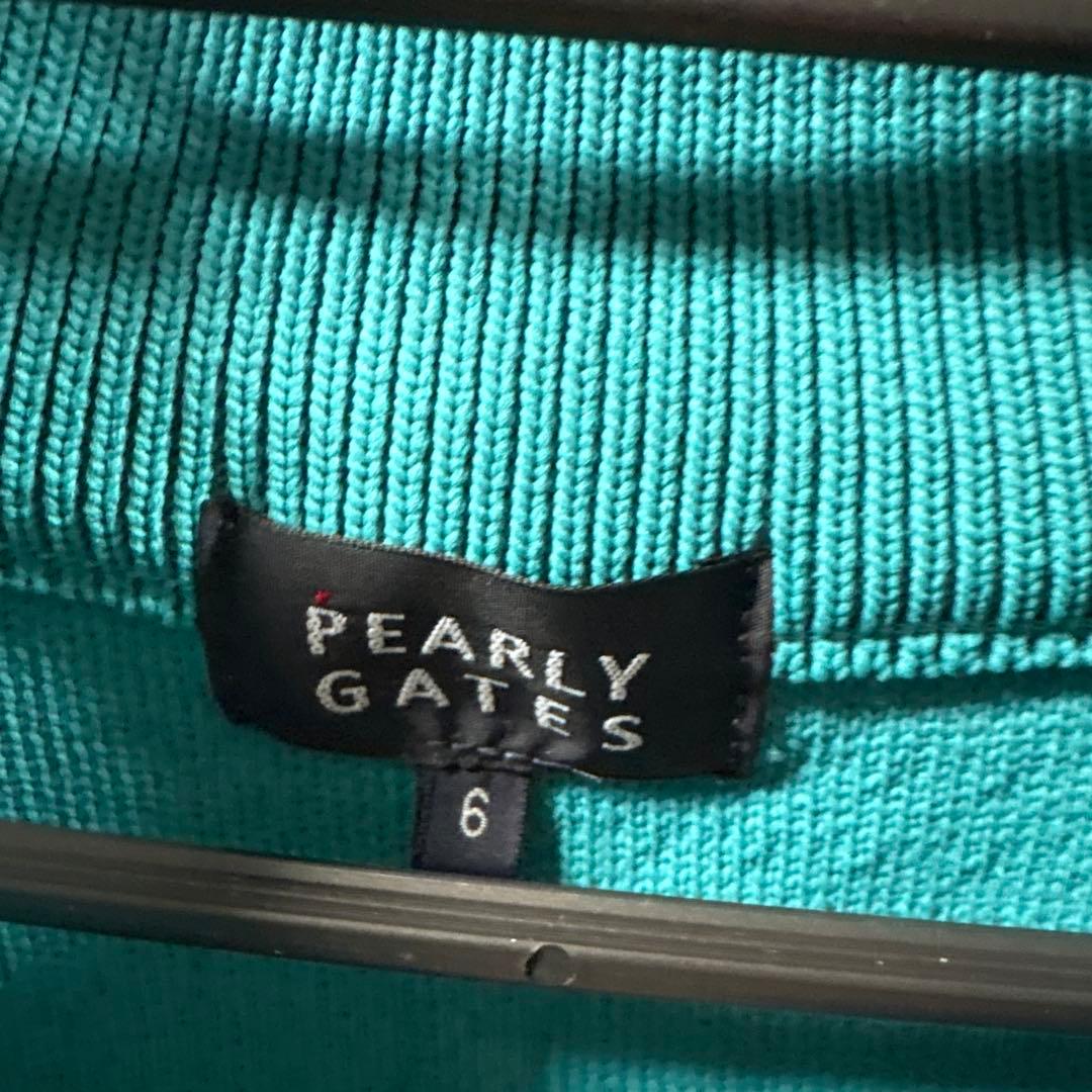 【美品】PEARLY GATES ジップアップセーター メイドインジャパン