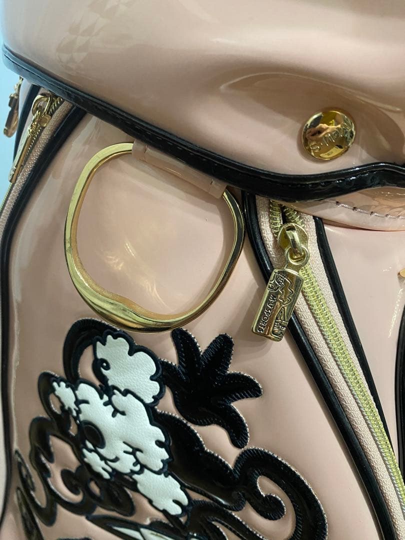 M.U SPORTS ミエコウエサコ キャスター付き キャディバッグ