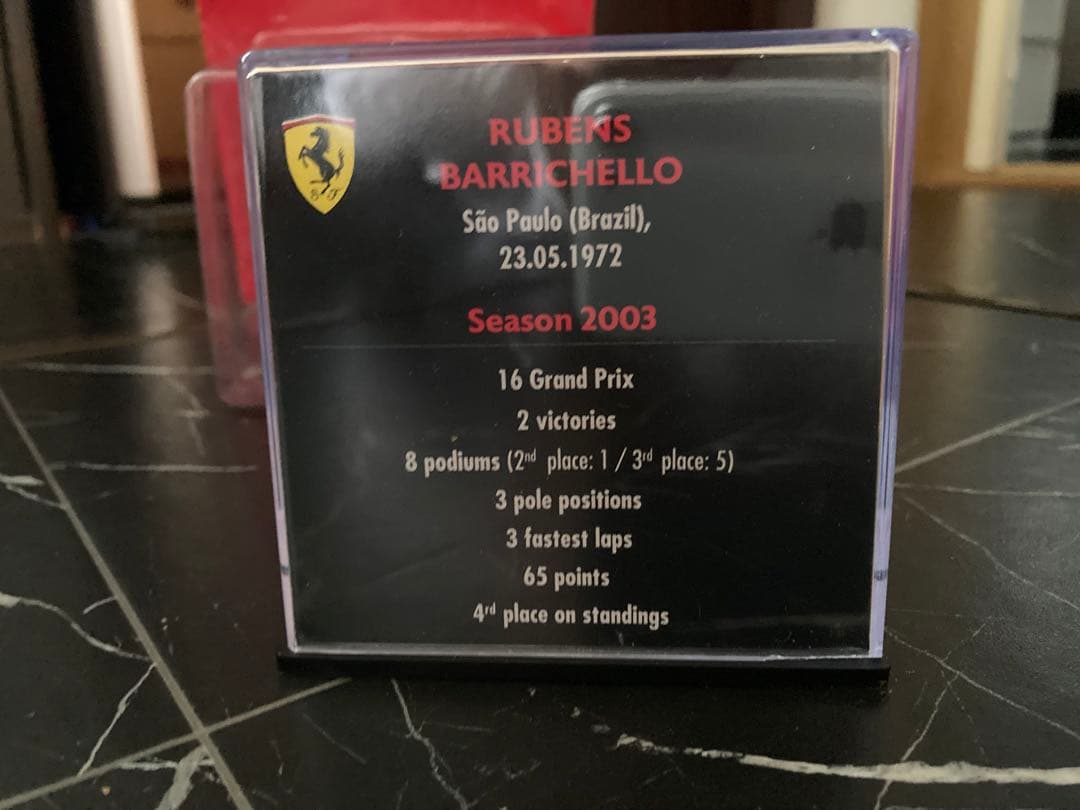 博　2個セット　ビッグスケールF1コレクション　1/5 ヘルメット