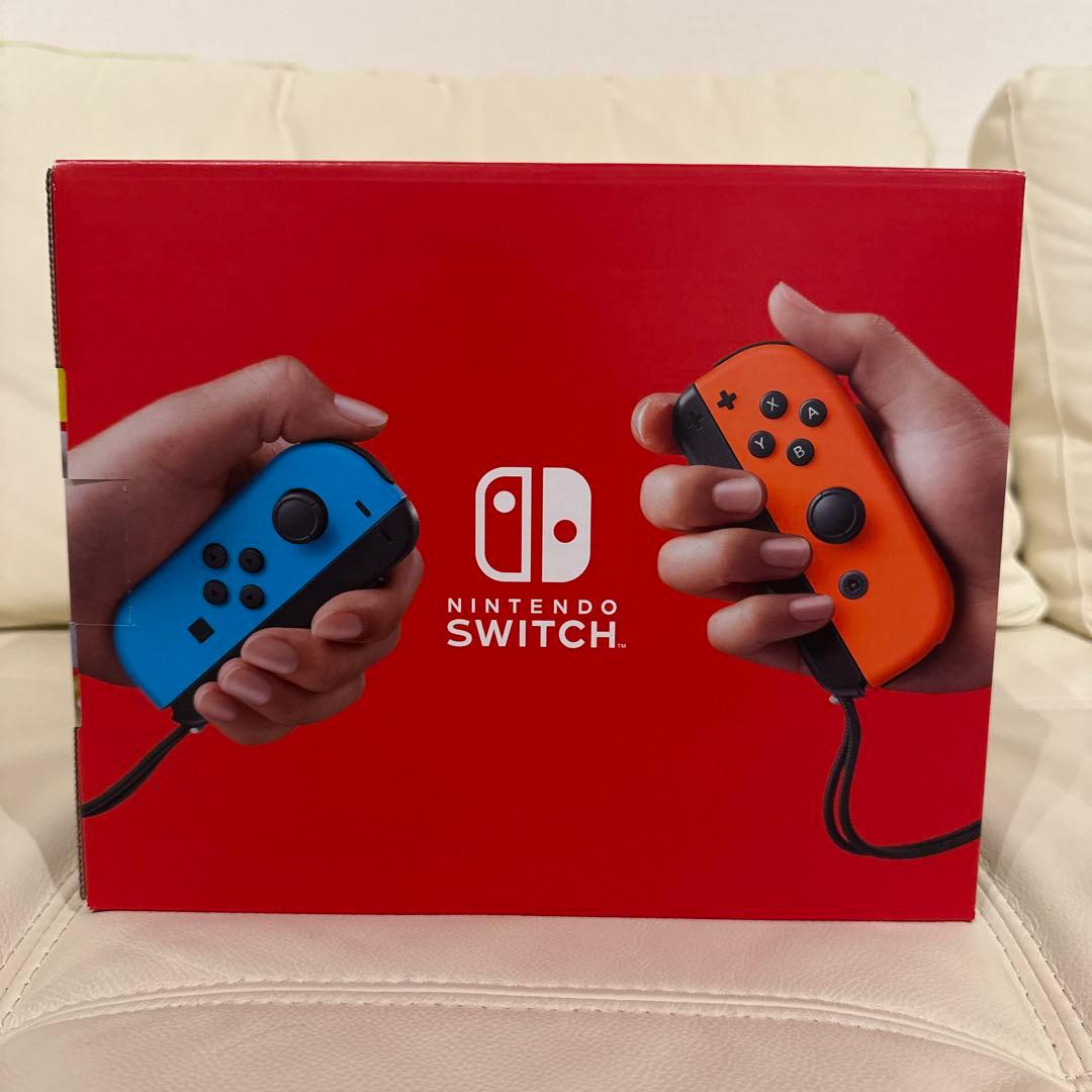 Nintendo Switch 青/オレンジ ジョイコン付き