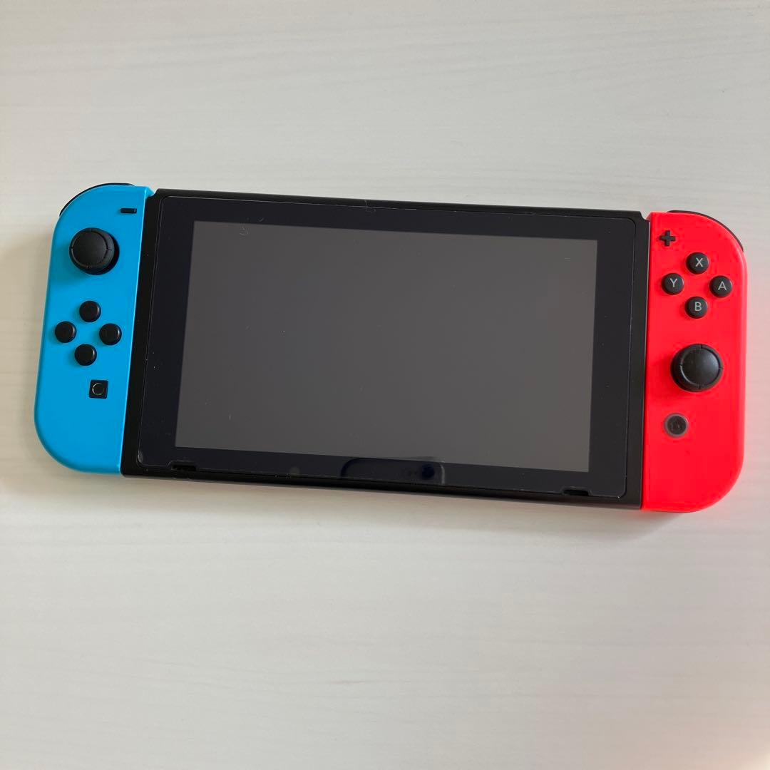 【完品】Nintendo SWITCH 本体 ネオンブルー　ネオンレッド