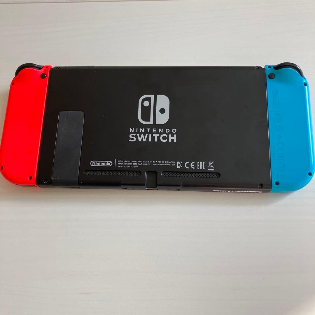 【完品】Nintendo SWITCH 本体 ネオンブルー　ネオンレッド