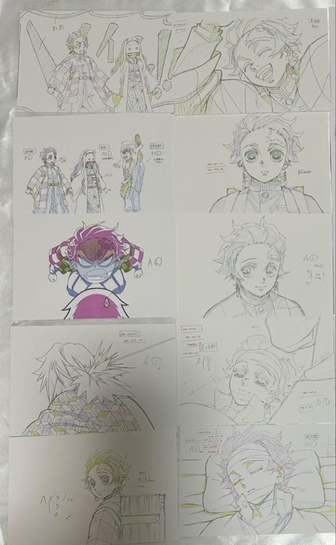 鬼滅の刃 原画 ポストカード 立志編 竈門炭治郎