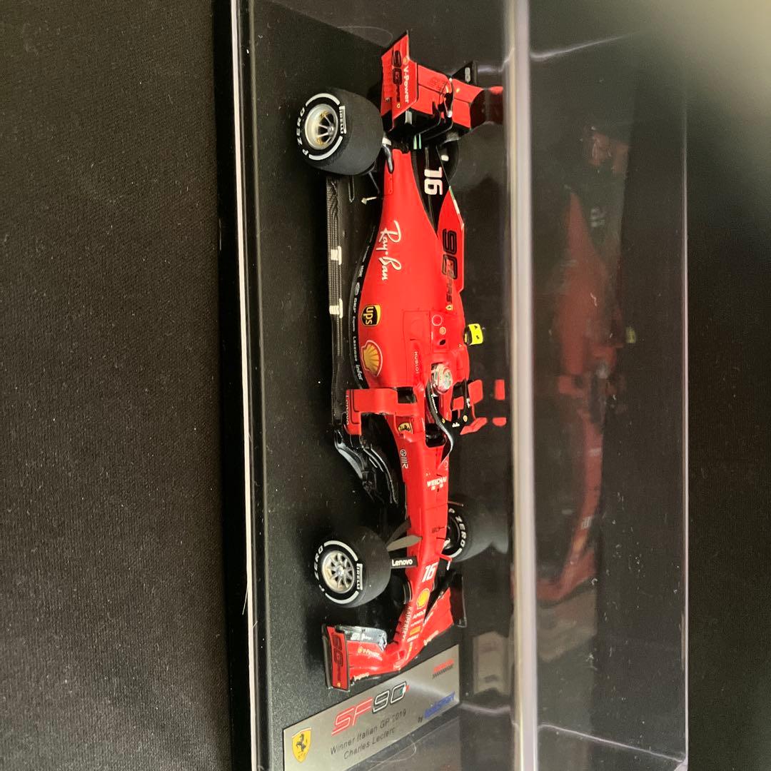 ミニカー Look Smart Ferrari SF90 Charles Leclerc