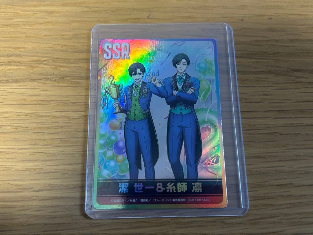 ブルーロック PWC 潔世一＆糸師凛 アクリルスタンド トレーディングカード