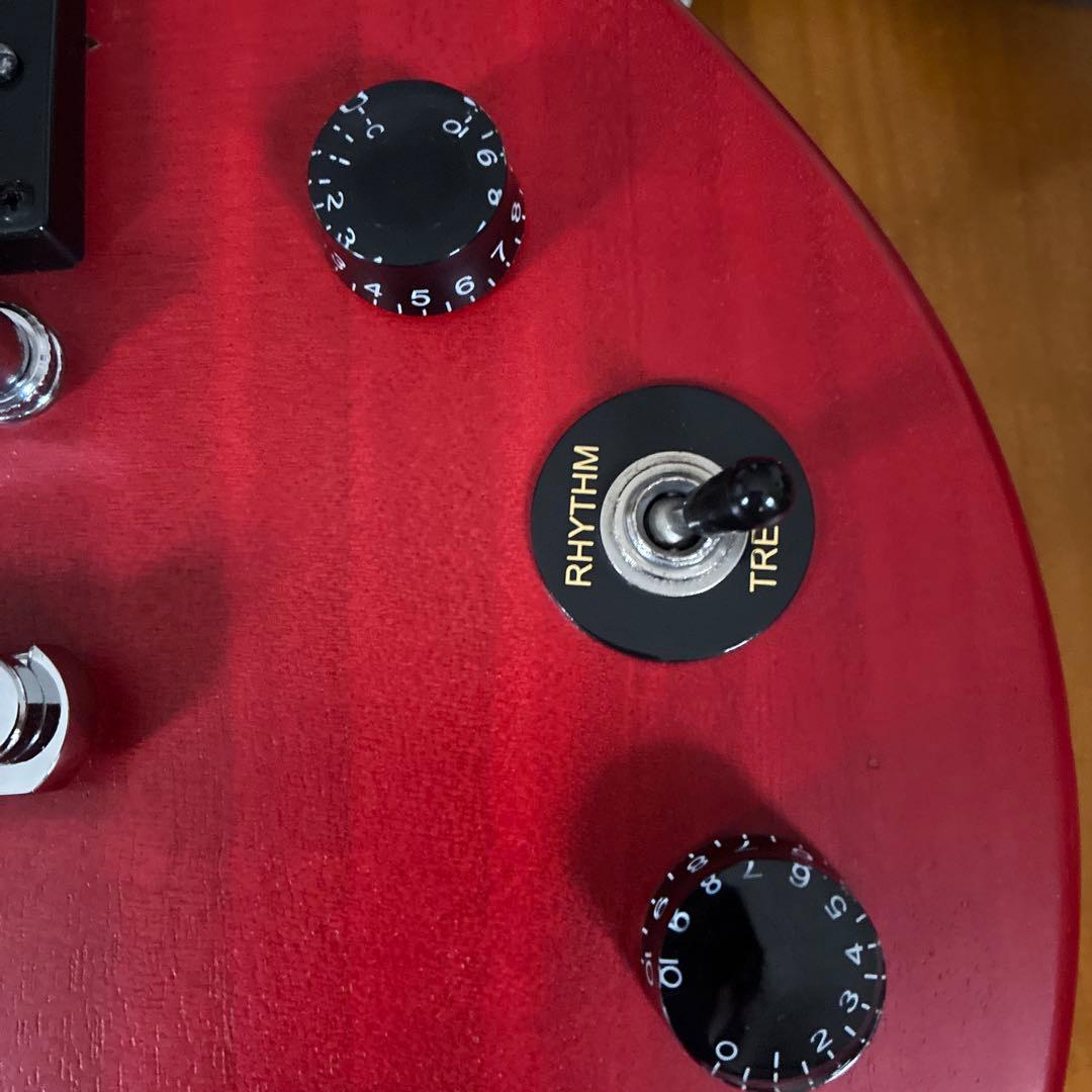 Epiphoneエレキギター レッド ハムバッカー