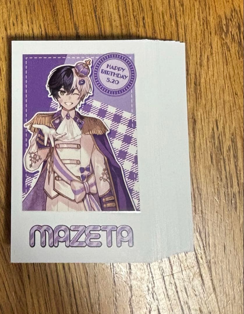 まぜ太くん 生誕グッズ 王子様衣装