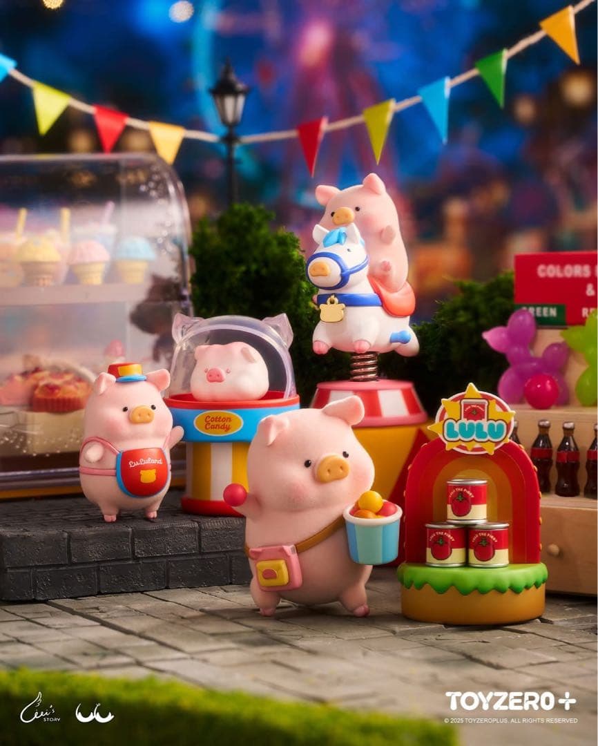 LuLu the Piggy ルル豚 LuLuLand シリーズ フルセット