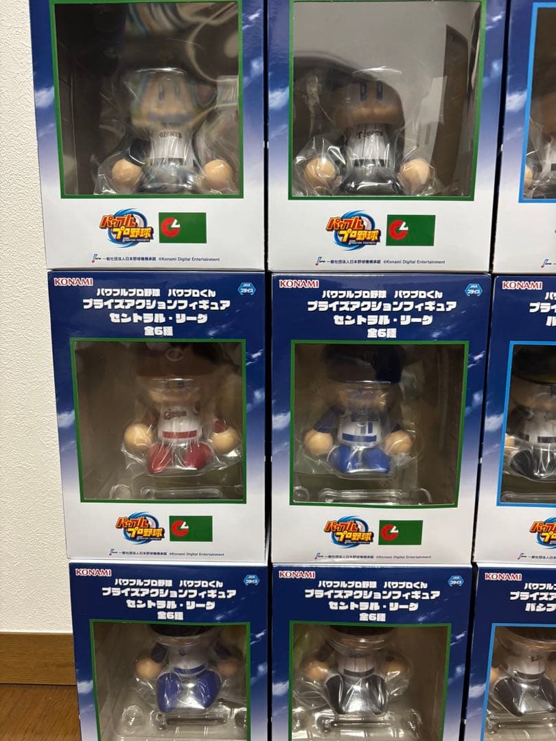 パワプロプライズアクションフィギュア12球団コンプリート阪神3つおまけ付き