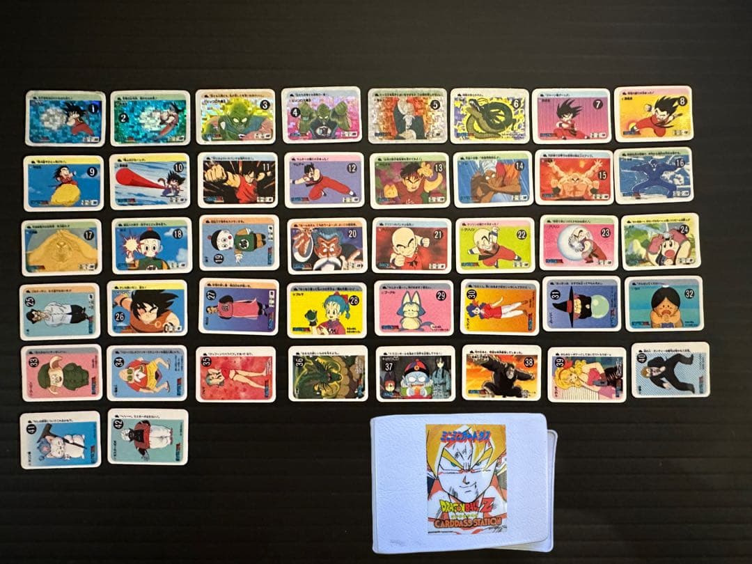 カードダス　ミニミニカードダス　ドラゴンボール　パート1　2　コンプ　当時物