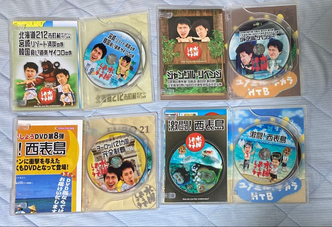 「水曜どうでしょう」DVD/BD　31本セット　※一部特典＆おまけあり