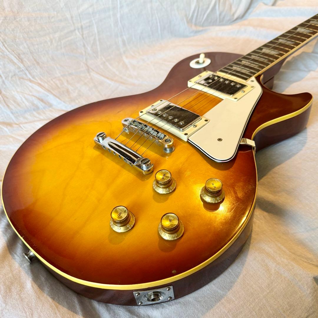 【上品な杢目】Greco 1975年製 レスポールJapan vintage