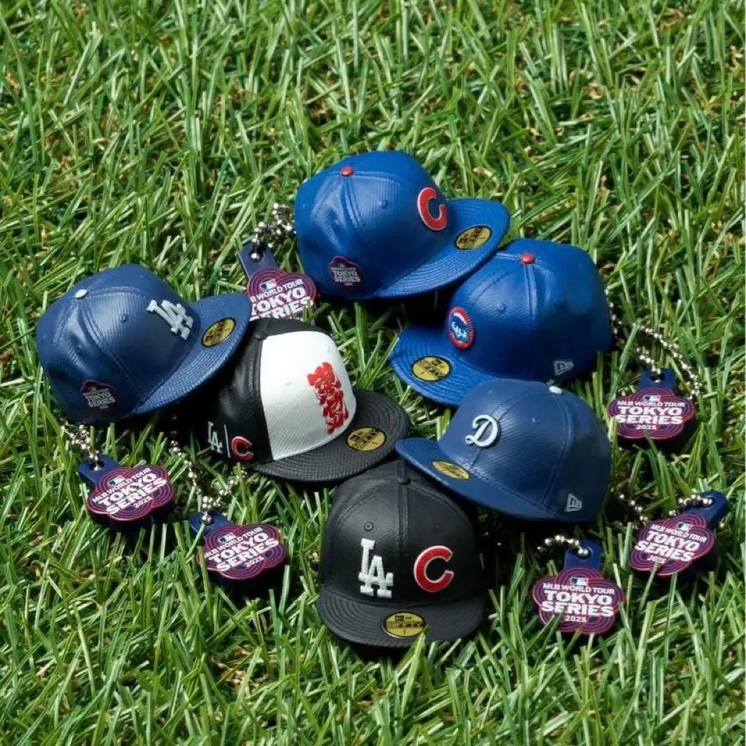 ニューエラ ガチャガチャ 東京シリーズ ドジャース カブス コンプリートセット