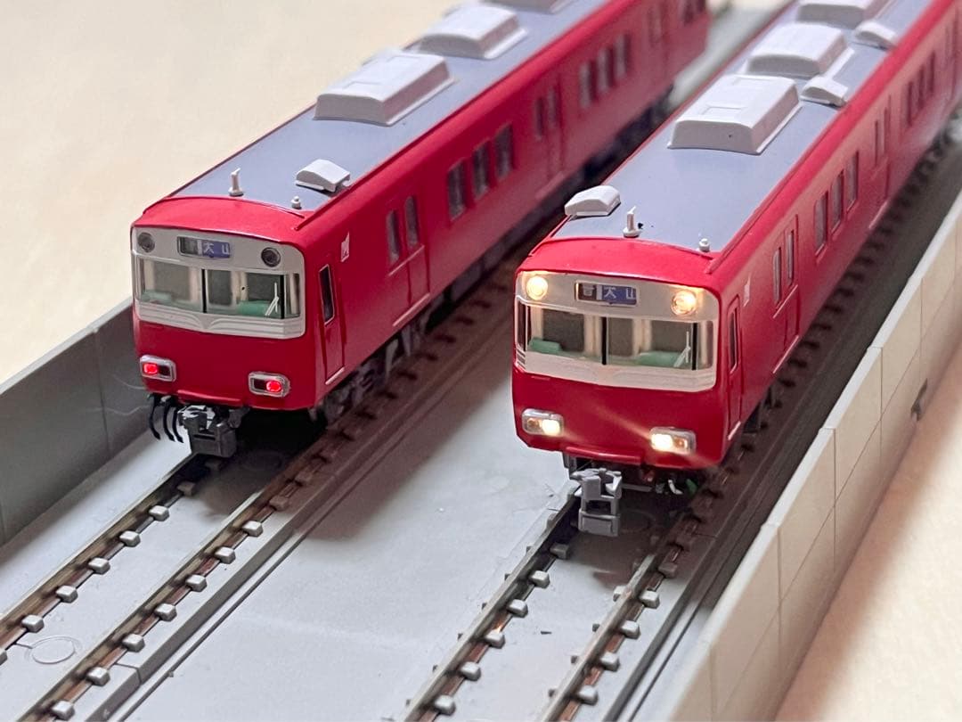 リアル化加工品　名鉄6500系標識灯2灯6504f 4両動力付き