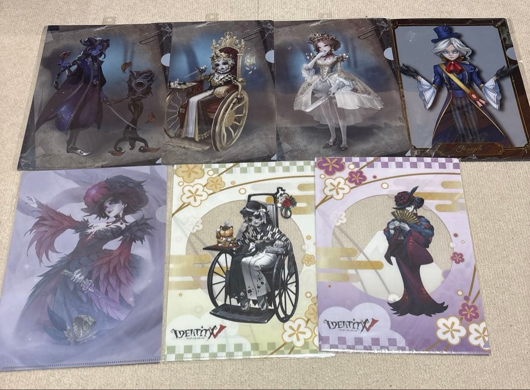 バラ売り⭕️第五人格 IdentityV アクスタ クリアファイル ぬい 血の女王